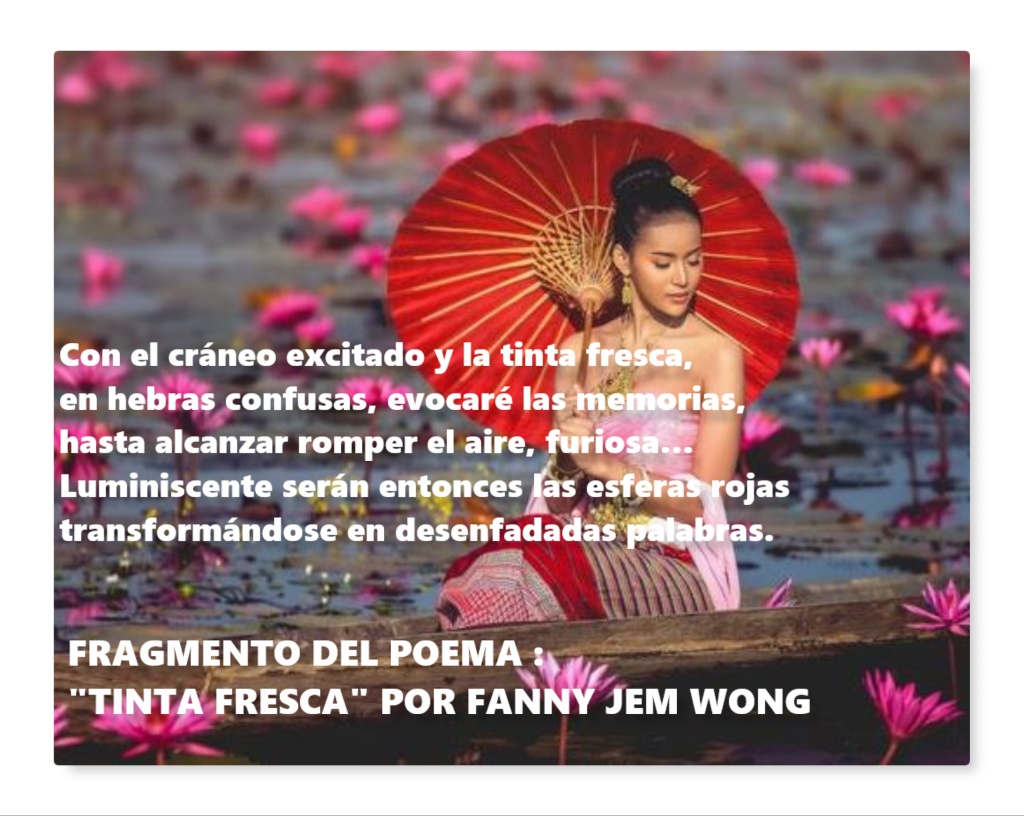 Tinta Fresca por Fanny Jem Wong