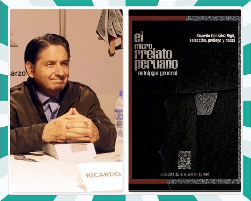 Conversatorio sobre "EL MICRORRELATO PERUANO " ANTOLOGÍA DE RICARDO GONZÁLEZ VIGIL, en el marco de la VI FERIA DEL LIBRO DE SAN BORJA.