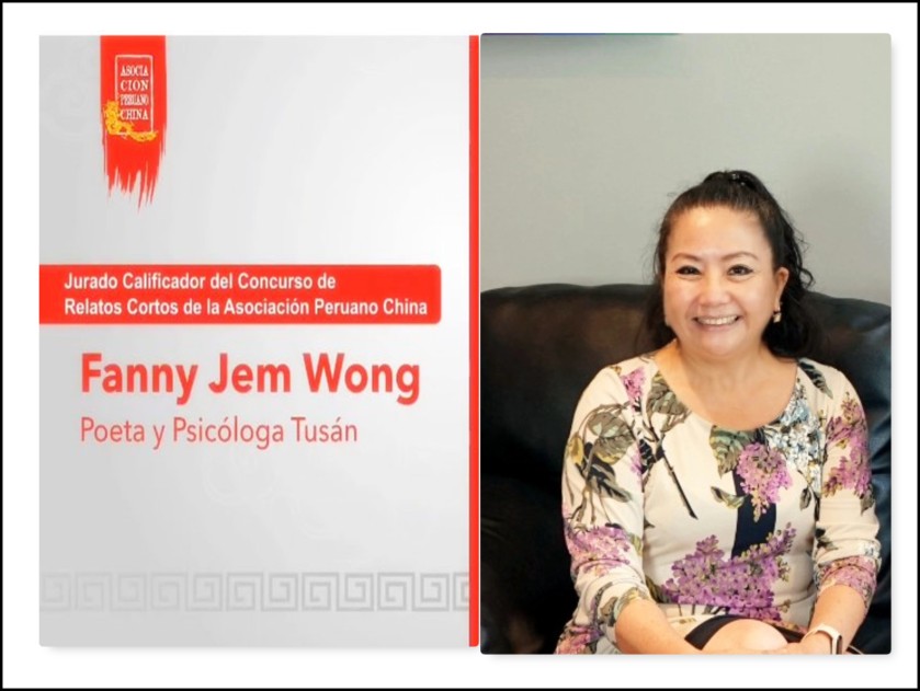 Asociación Peruano China – APCH : Entrevista  a Fanny Jem Wong , jurado del Concurso de Relatos Cortos